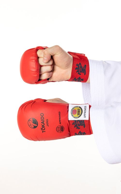 Faust Protezioni Knuckle Special 1-Colore | Paramaniglie Rosso Taglia M Per Arti Marziali