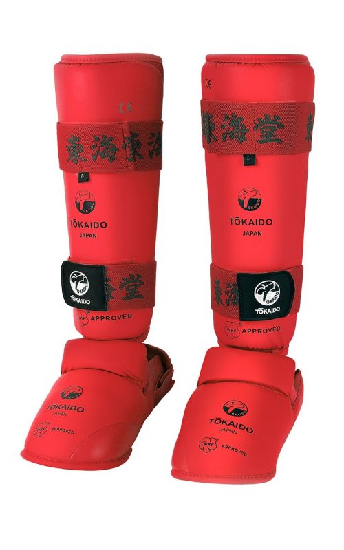 Karate Shin / Foot Guard, TOKAIDO Kanji, WKF