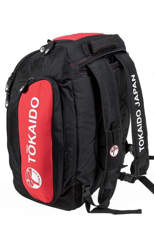 Multi-Functional sports bag, TOKAIDO Moster Bag Pro, black / red