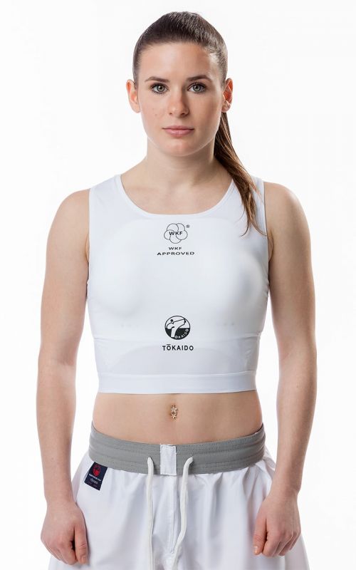 Cotton Top for Female Chest Protector, TOKAIDO, WKF