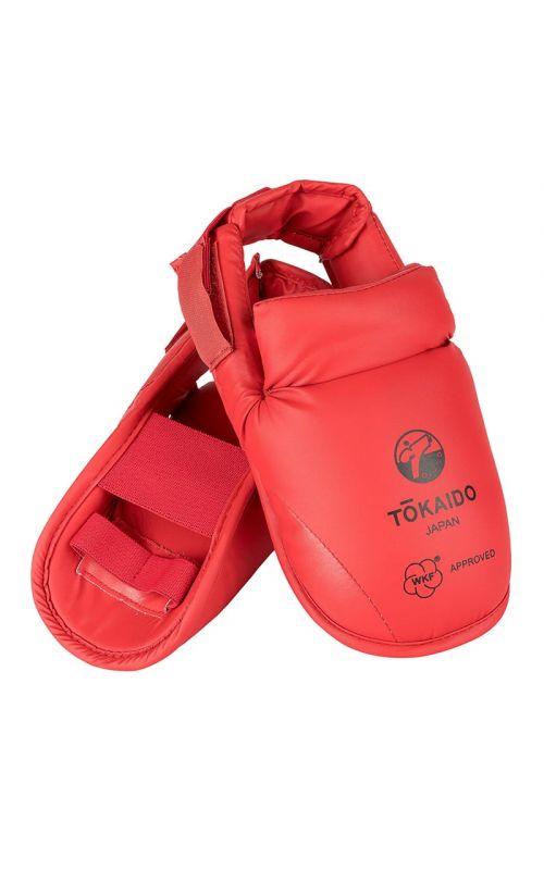 Karate Foot Guard, TOKAIDO, WKF, with Velcro