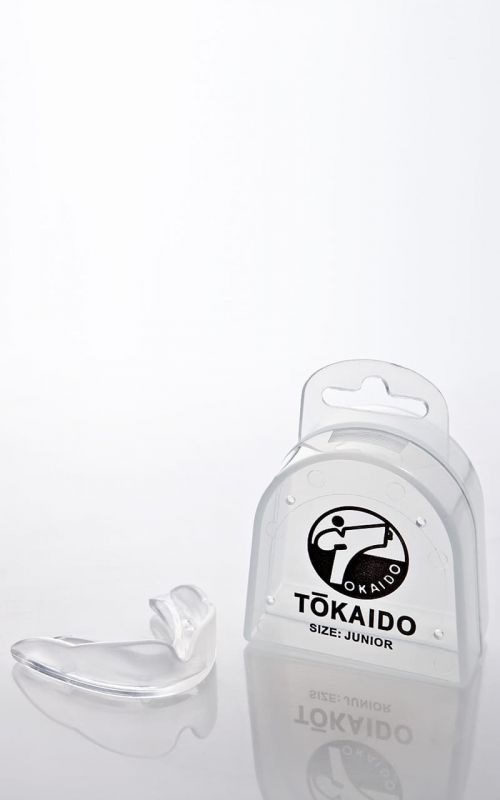 Karate Mouth Guard, TOKAIDO, transparent with Box