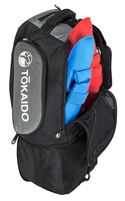 Multi-Functional sports bag, TOKAIDO Moster Bag, black / grey