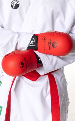Karate Faustschützer, TOKAIDO Kanji, WKF Karate Faustschützer, TOKAIDO Kanji, WKF