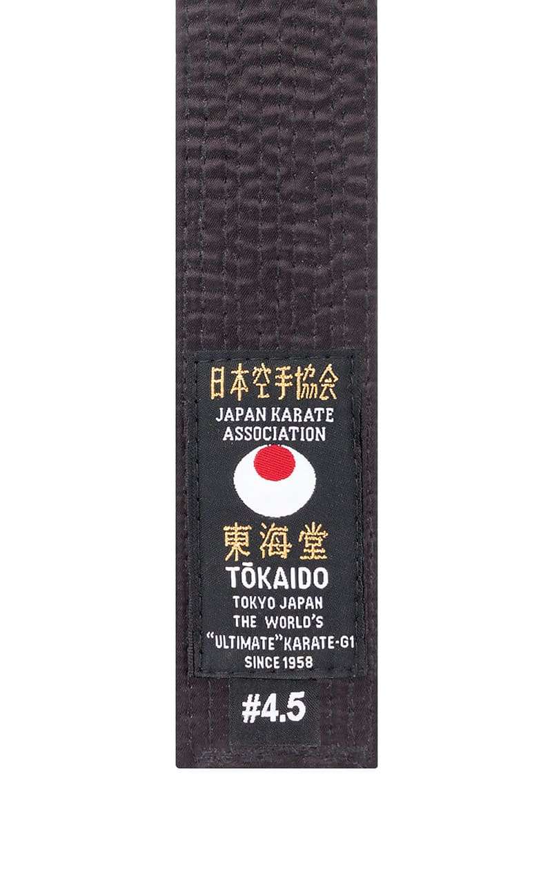 Karate Gürtel, TOKAIDO, Kunstseide, schwarz | Dan Gürtel ...
