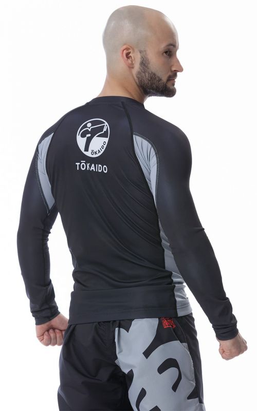 Rashguard, TOKAIDO Athletic Japan, black / grey