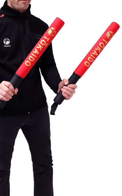 Coaching Soft Sticks, TOKAIDO, rot / schwarz