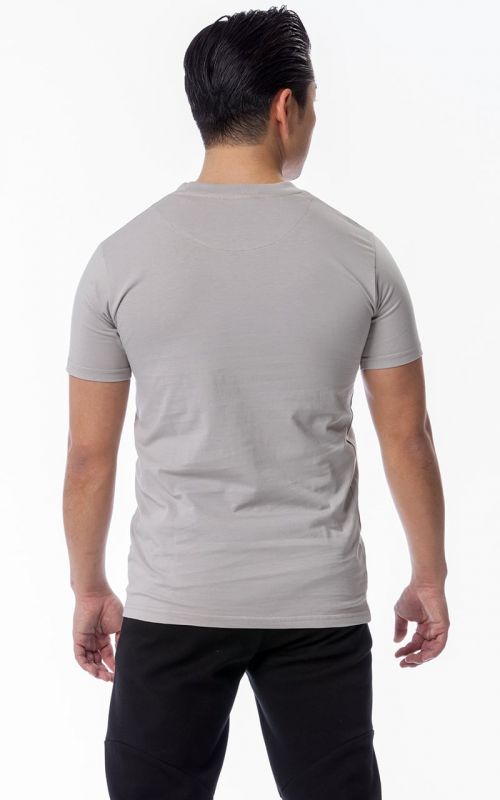 T-Shirt, TOKAIDO Athletic, Slim Fit, light grey