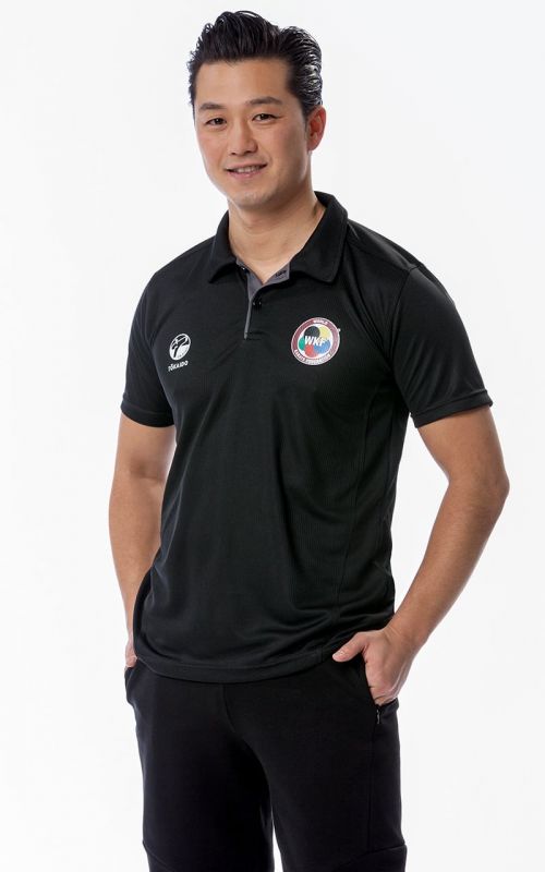 Polo-Shirt, TOKAIDO Team (WKF), schwarz