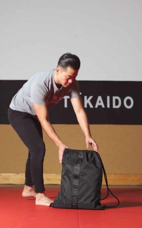 Turnbeutel, TOKAIDO MyGymBag, mit Klett