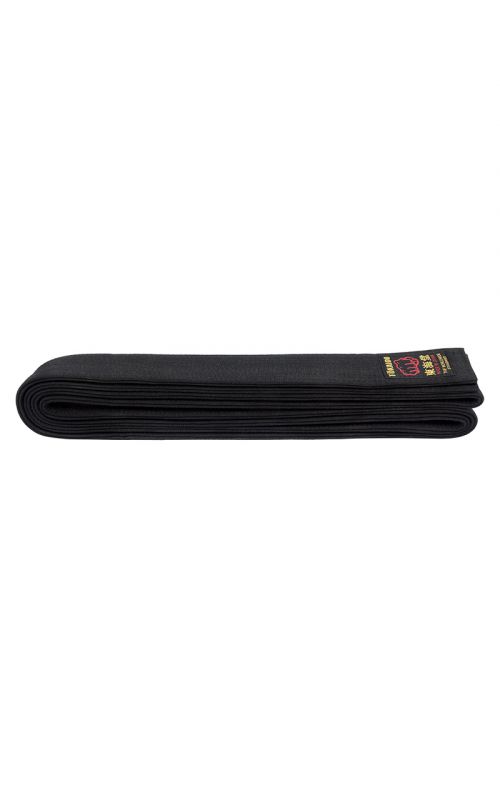 Karate Belt, TOKADO, cotton, made in Japan, black