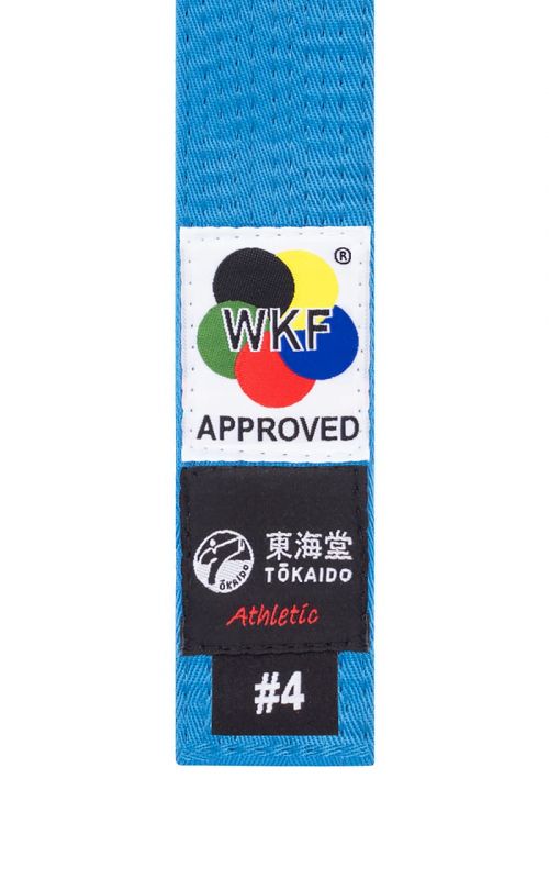 Karate Competition Belt, TOKAIDO, WKF, cotton