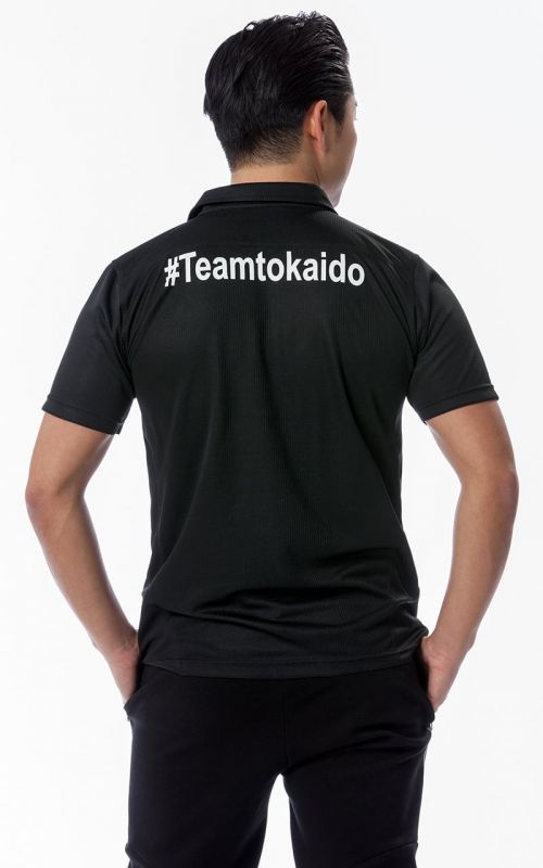 Polo-Shirt, TOKAIDO Team (WKF), schwarz