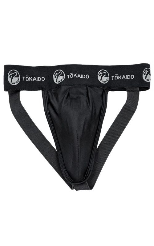 Karate Groin Guard for Men, TOKAIDO Athletic, black | Groin Protectors ...