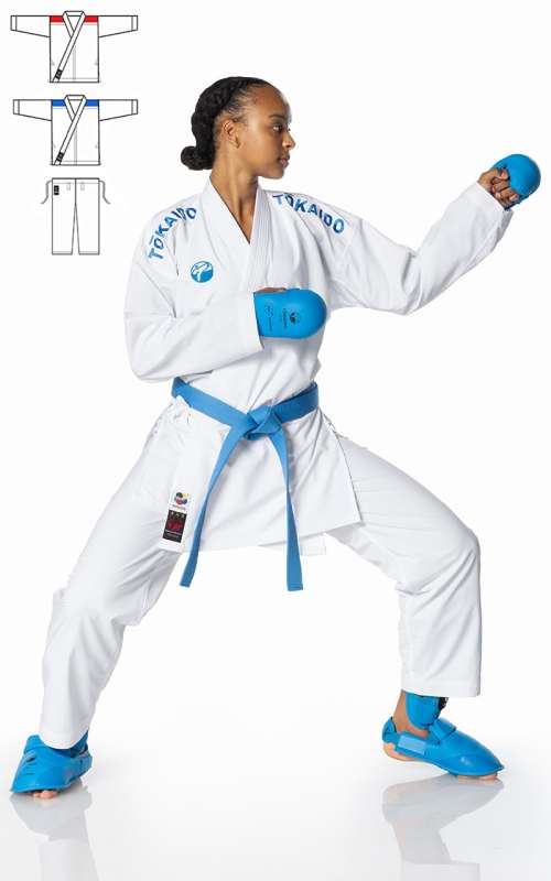 Zwarte Karate Kimono (Tokaido) - Karategi Bujin Kuro | België