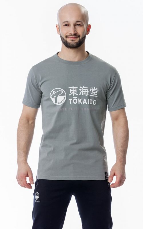 T-Shirt, TOKAIDO Athletic, Slim Fit, dark grey
