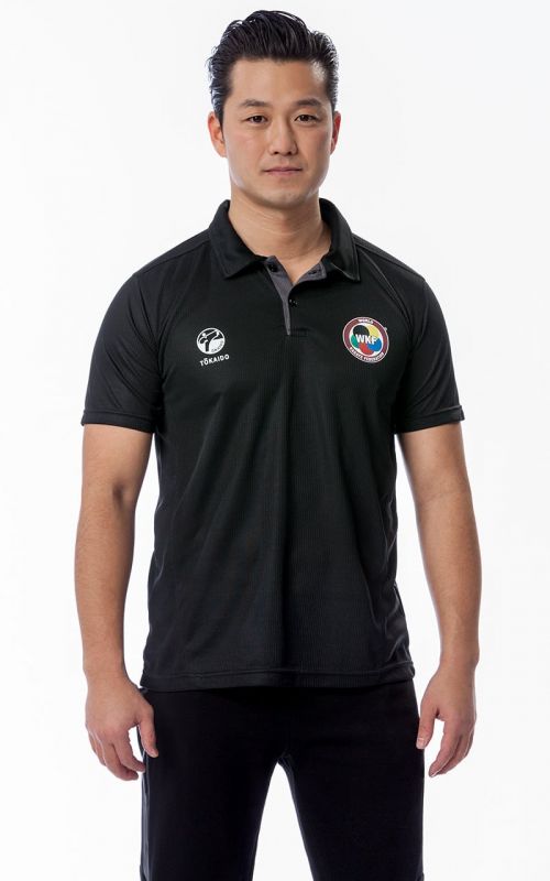 Polo-Shirt, TOKAIDO Team (WKF), schwarz