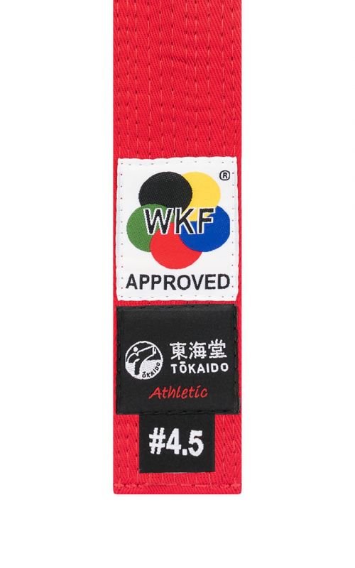 Karate Competition Belt, TOKAIDO, WKF, cotton