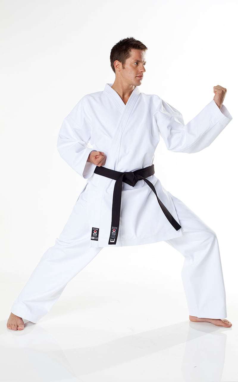 JKA Karate Gi, TOKAIDO Tsunami Gold, 14 oz., white Traditional Gi`s